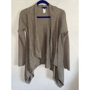 GAP Alpaca Blend Waterfall Open Cardigan Sweater Knit Long Sleeve S Cottage